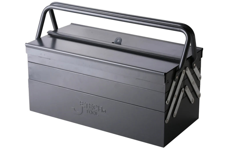 18-Inch Cantilever Metal Tool Box 5 Compartments