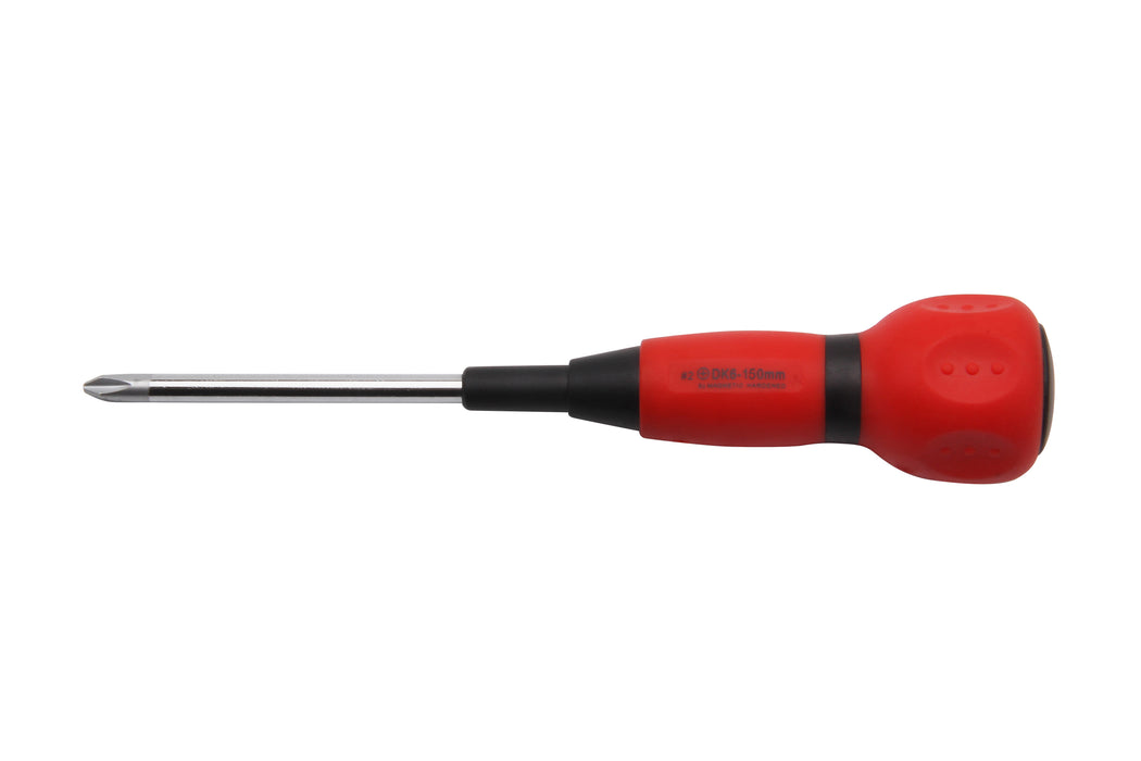 Denko Electrician Handle Phillips Screwdriver CR-V Steel (150mm)