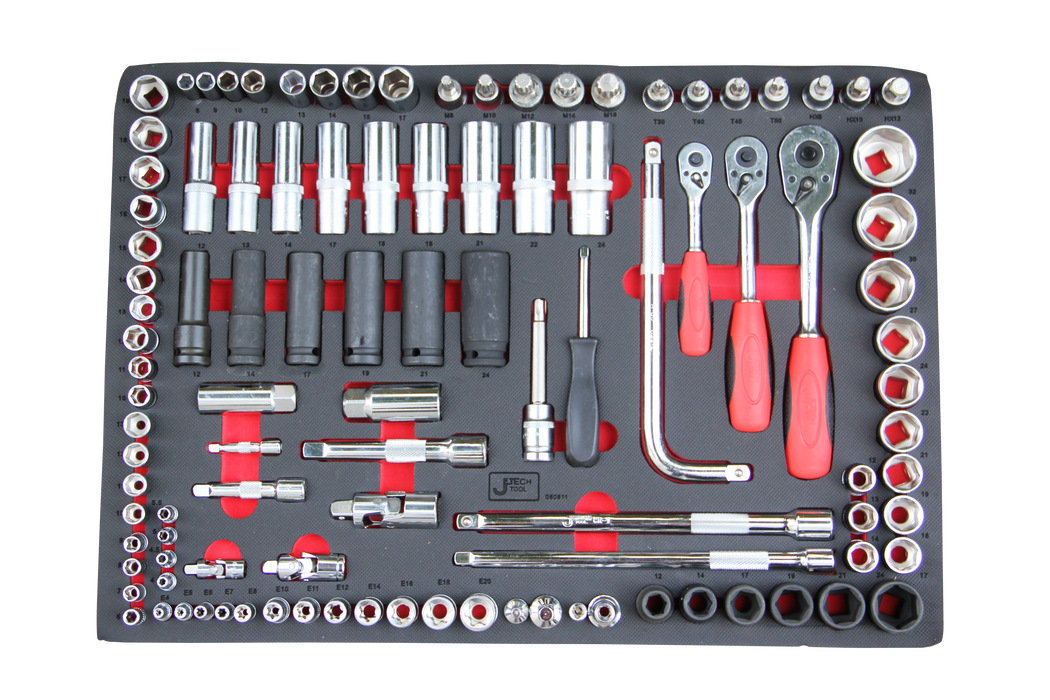 Tool Set 230-Piece with 6-Drawer Trolley