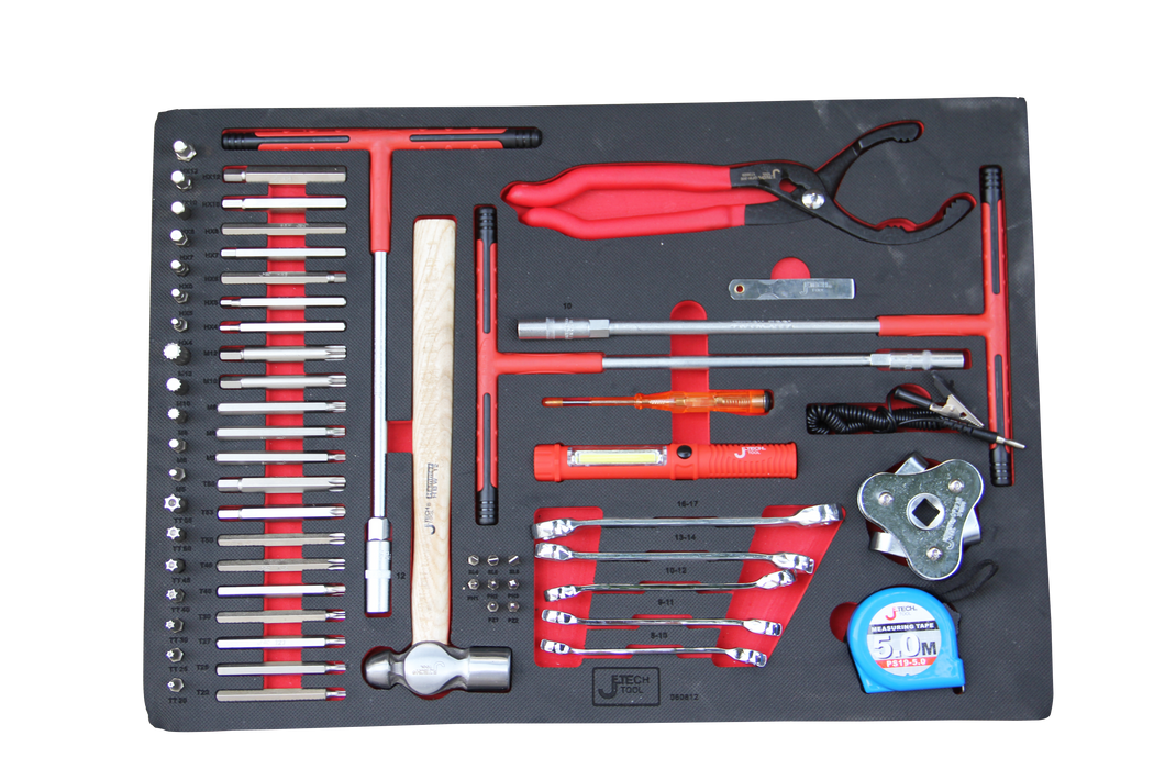 Tool Set 230-Piece with 6-Drawer Trolley