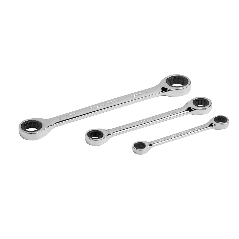 Socket Wrench Set 150-Piece 1/2, 3/8 & 1/4-Inch Drive Metric & SAE with Accessories