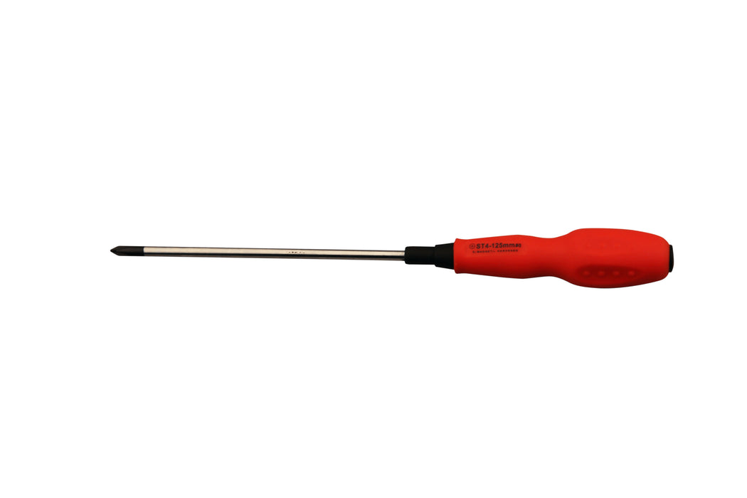 Slotted Screwdriver 4×125mm Soft Grip
