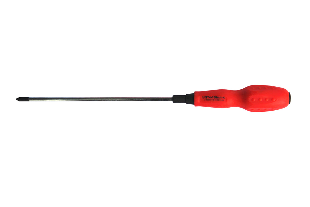 Slotted Screwdriver 4×150mm Soft Grip
