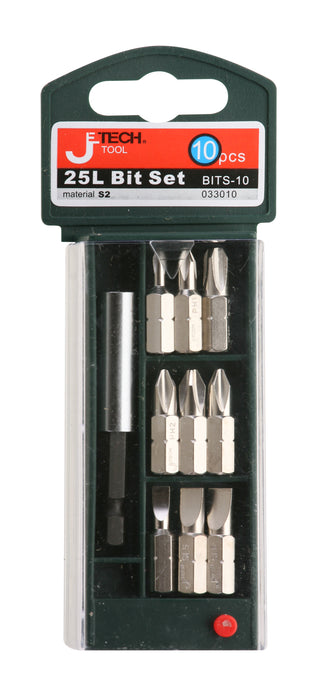 Screwdriver Bit Set 10-Piece