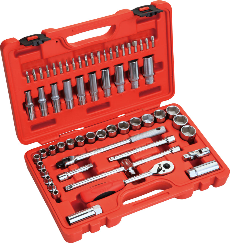 Socket Set 61-Piece 3/8-Inch Drive Metric with Accessories